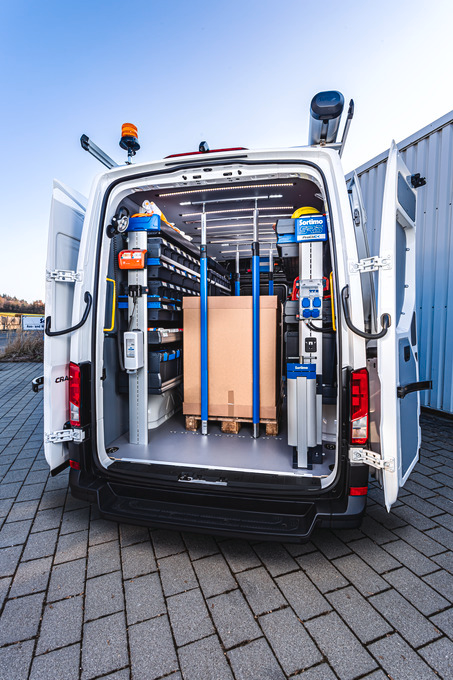 Teleskop-Spannstange 1100-1400mm ProSafe – Bild 5