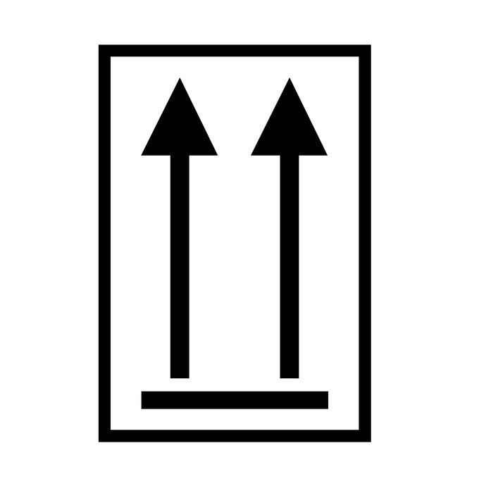 LQ Richtungsaufkleber 74x105