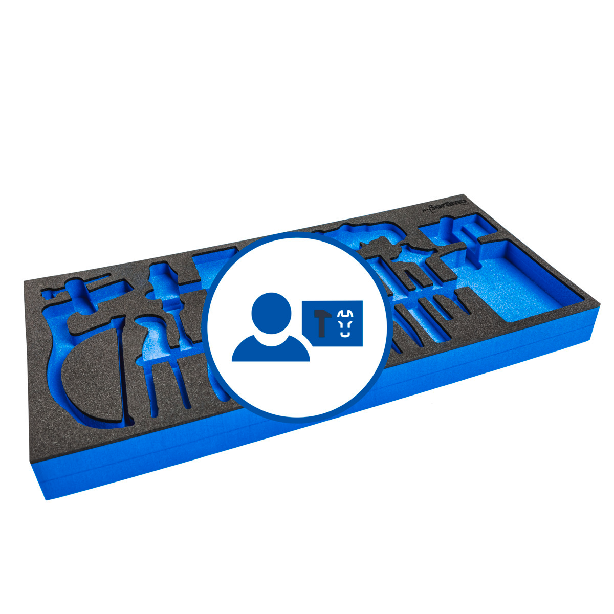 mySortimo inlay Schublade GL4 Breite 3 Tiefe 4 Stärke 60 mm