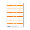 Beschriftungsetiketten Insetbox 30 St. orange (1 Bogen) – Bild 6