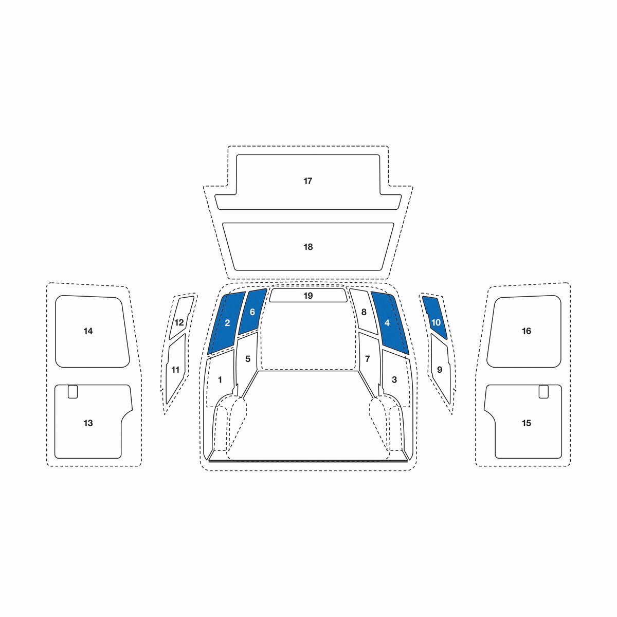 SET KIA PV5,25,L2,SR,H1SWF2/4/6/10