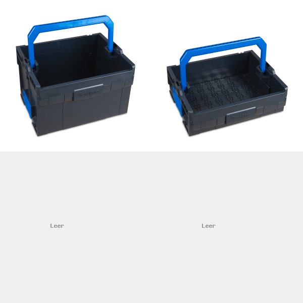 LT-BOXX G Transportkoffer mit Tragegriff und viel Stauraum